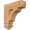 Ekena Millwork Legacy Arts & Crafts Smooth Bracket, Western Red Cedar, 3 1/2"W x 14"D x 14"H BKT04X14X14LEC03SWR - alternate 1